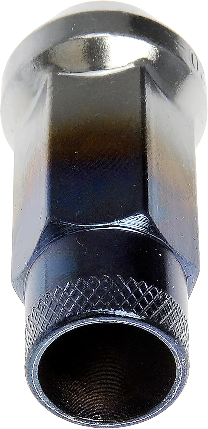 Dorman 713-285T Ti-Blue Open End Knurled Wheel Nuts Compatible with Select Models, 20 Pack