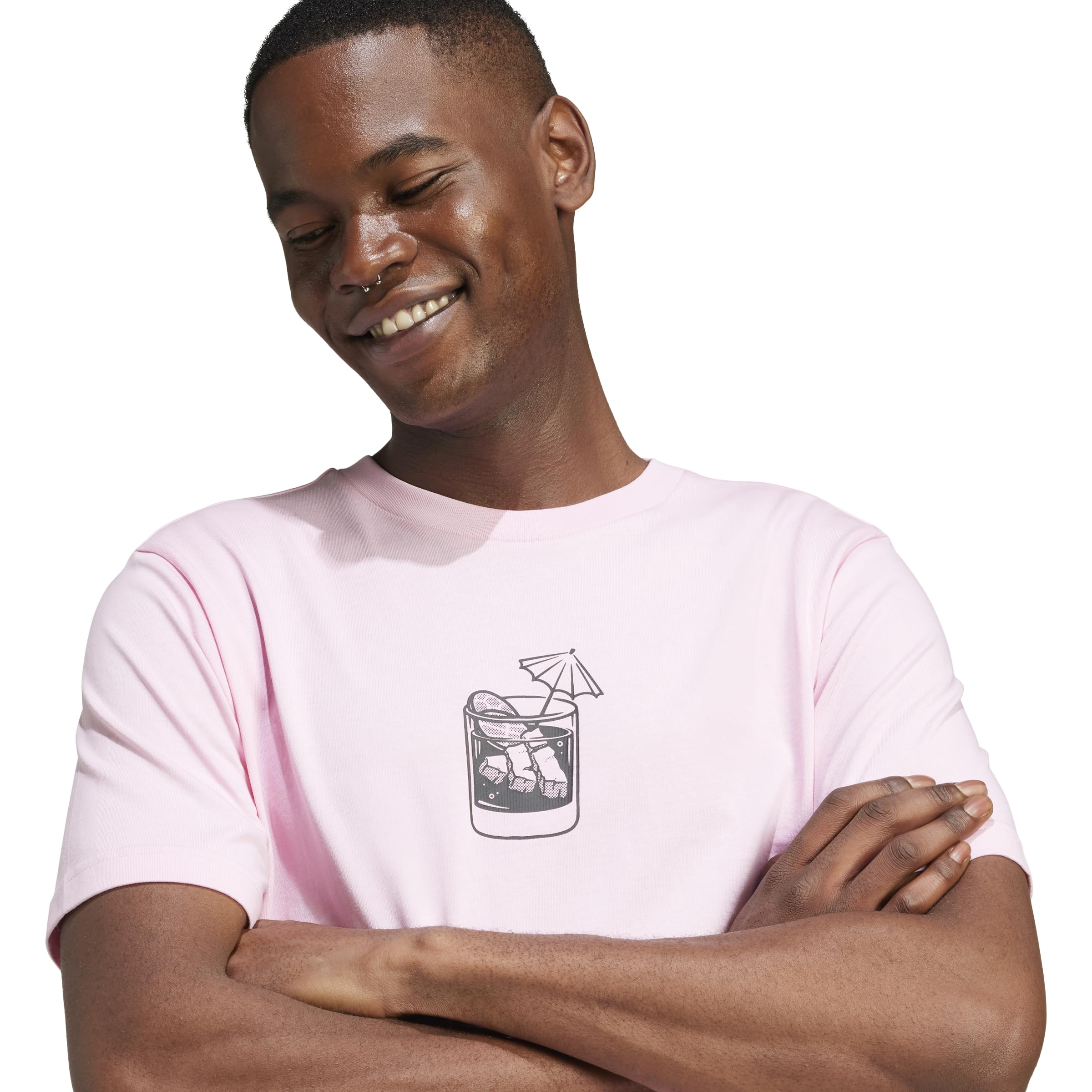adidas Koszulka Mężczyźni Lounge Drink Graphic T-shirt
