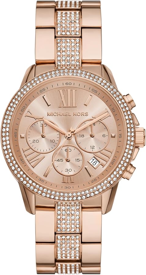 【新品】マイケルコース Brynn MK7505 ローズゴールド Amazon.com: Michael Kors Women's Brynn Chronograph Rose Gold-Tone
