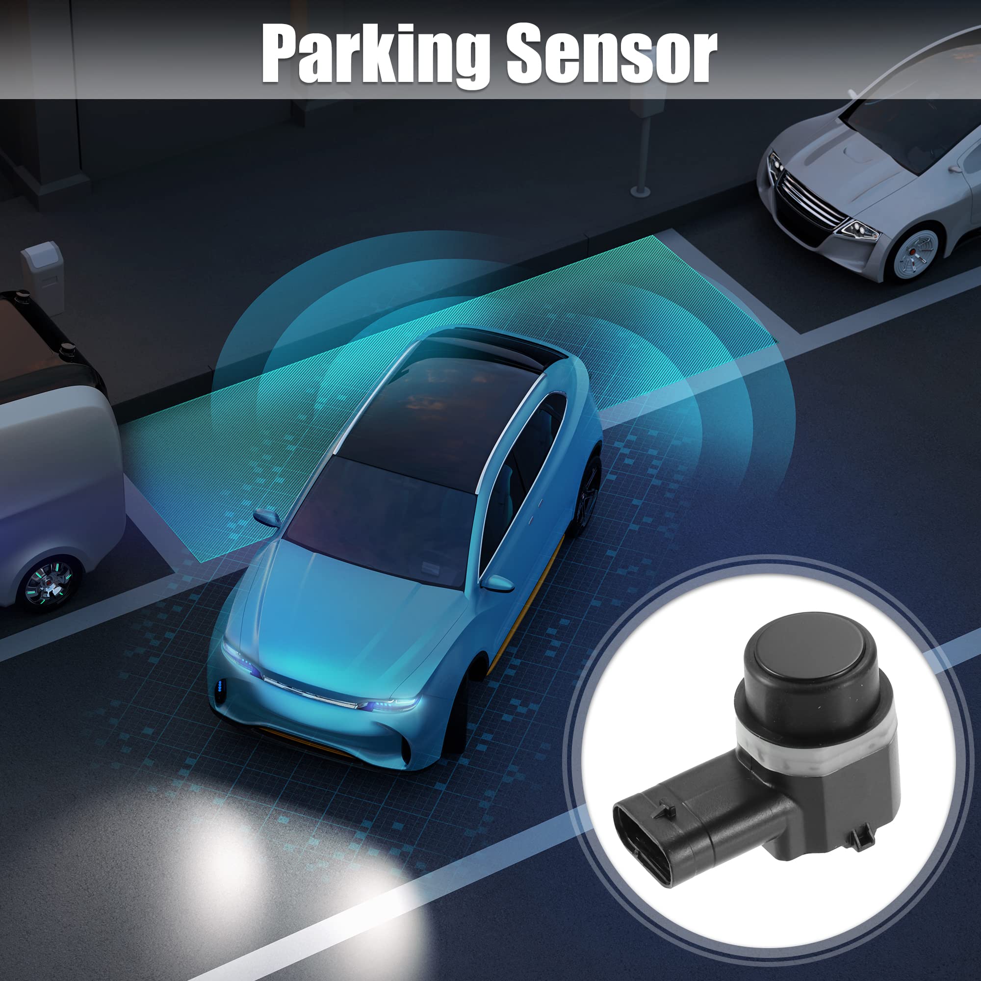 X AUTOHAUX 4pcs PDC Parking Assist Sensor LR024299 for LAND ROVER DISCOVERY IV - Image 3