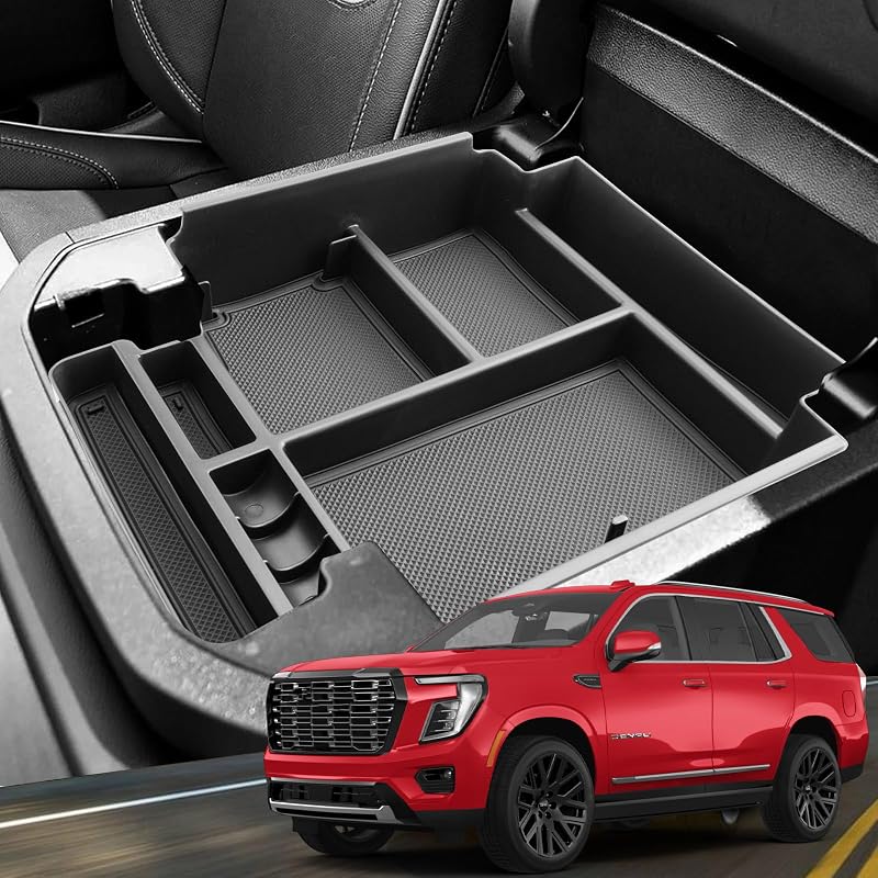 Organizador de Console Central Deslizante para GMC Yukon Denali e Denali Ultimate 2021–2026 YEE PIN