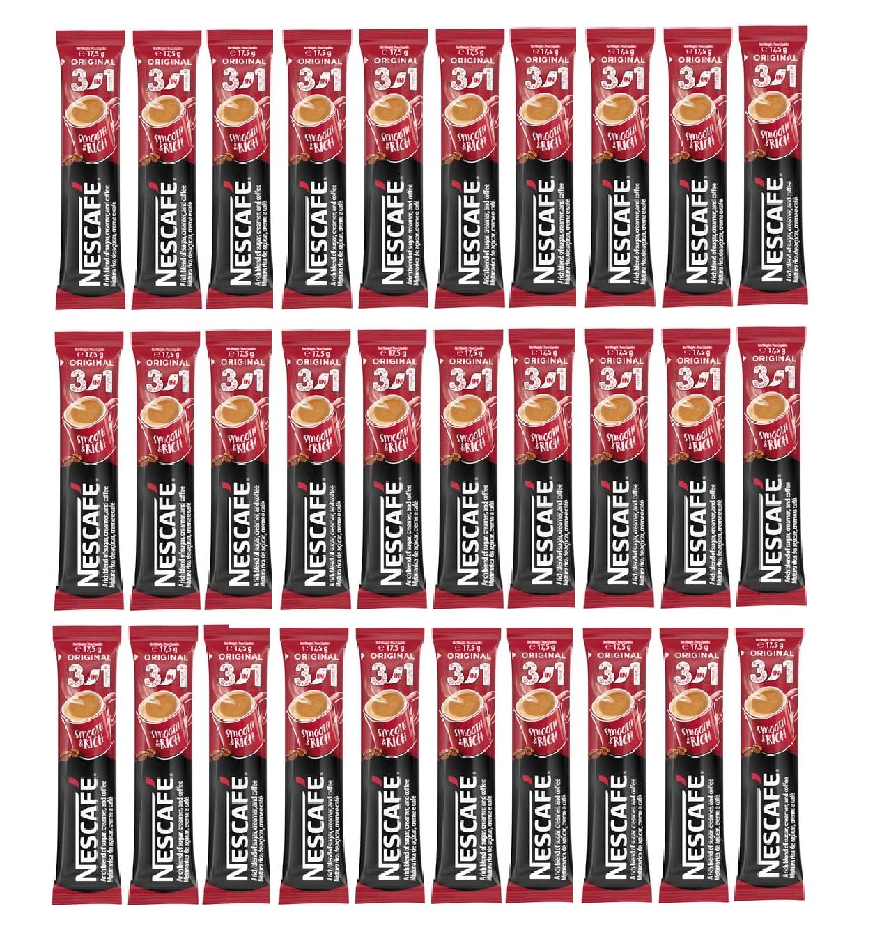 Nescafae Original 3 in 1 Instant Coffee Mix, Instant Coffee Sachets, 3 in 1 Coffee Sachets (Pack Of 30 x 17.5g)-picture-21