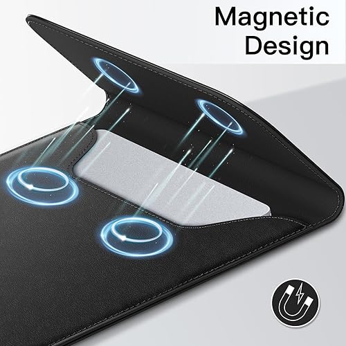 Miniatura 4 de JETech Funda delgada para portátil para MacBook Air de 13 pulgadas (M4/M3/M2) 2022-2025, MacBook Pro de 13 pulgadas (M2/M1) 2016-2022, funda de