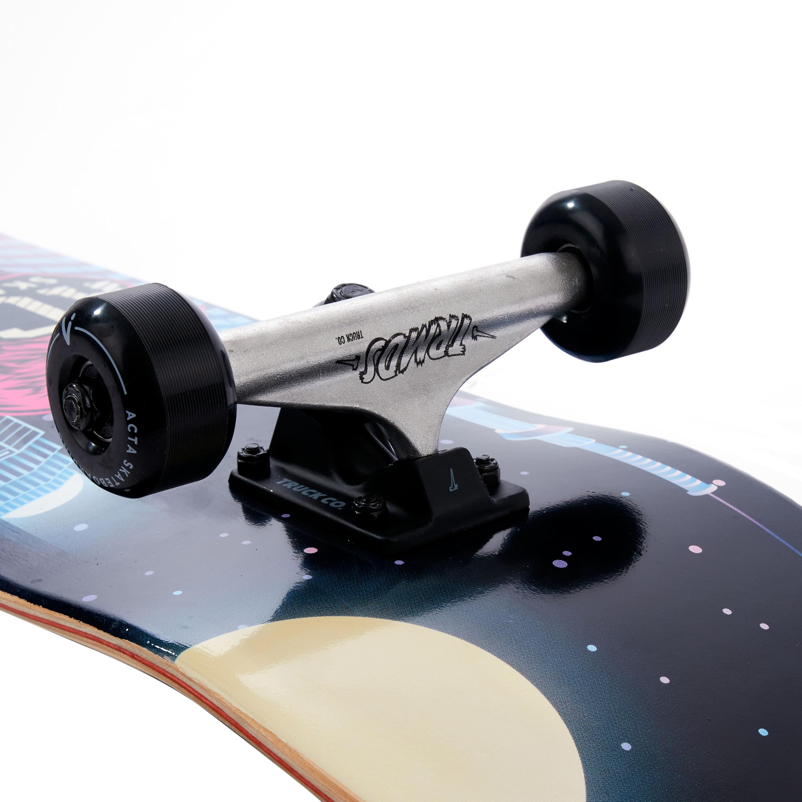 ACTA Complete College 8" – Skateboard Complet Polyvalent pour Débutants