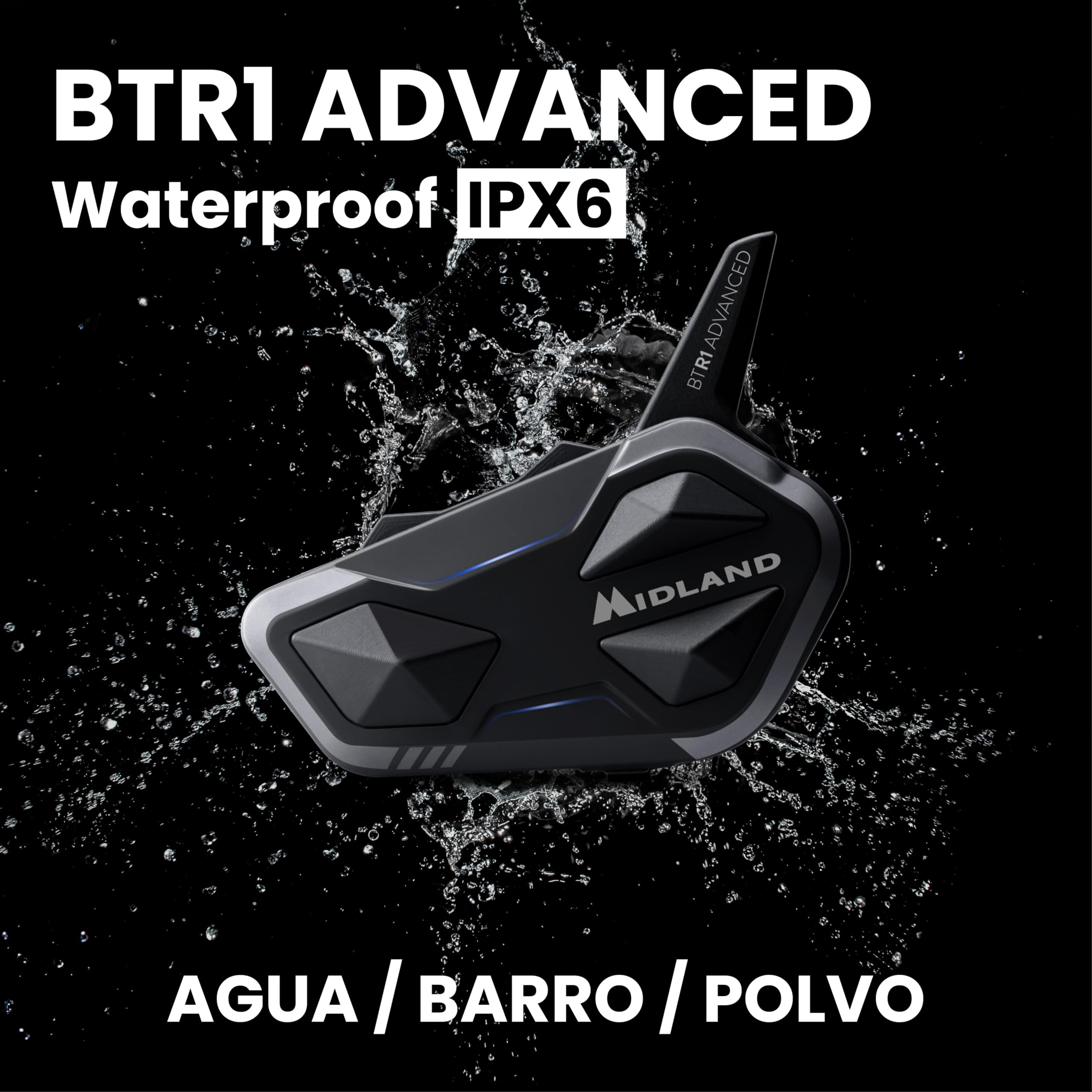 Midland BTR1 Advanced X Intercomunicador Doble