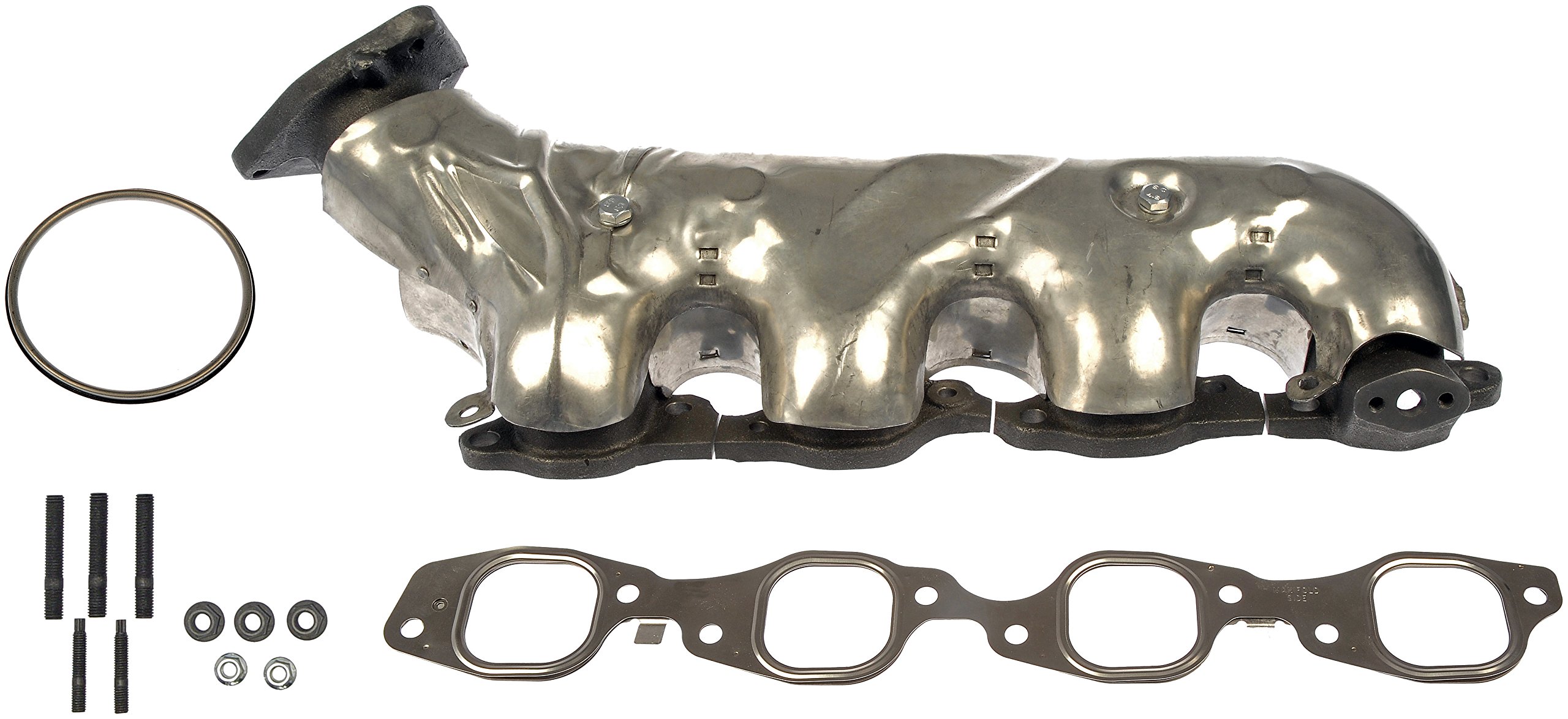 Dorman 674-729 Driver Side Exhaust Manifold Kit - Includes Required Gaskets and Hardware Compatible with Select Chevrolet / GMC Models