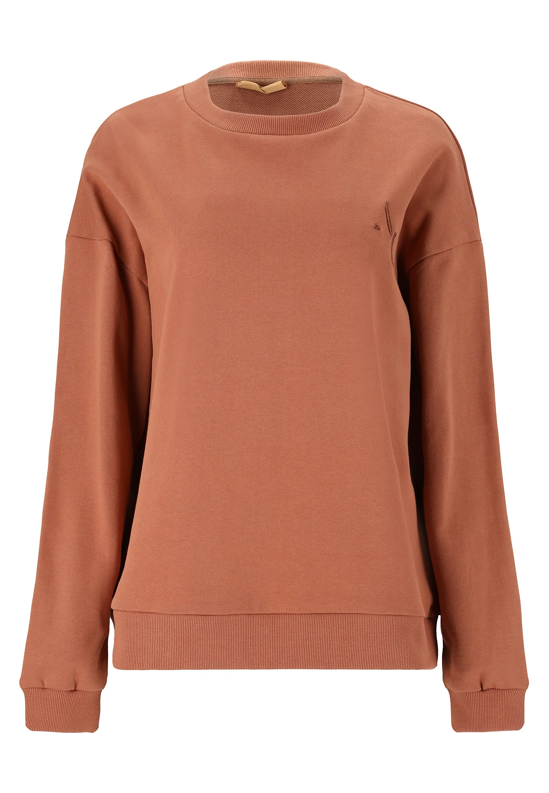 Athlecia Women's Lia Sweatshirt, Opaque, 5023 Mocha Mousse, 40