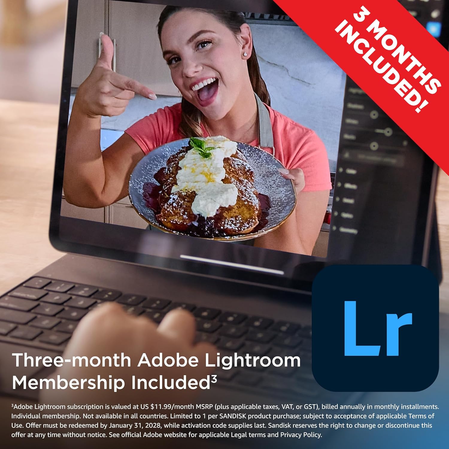 SanDisk Creator USB-C Flash Drive connected to various devices