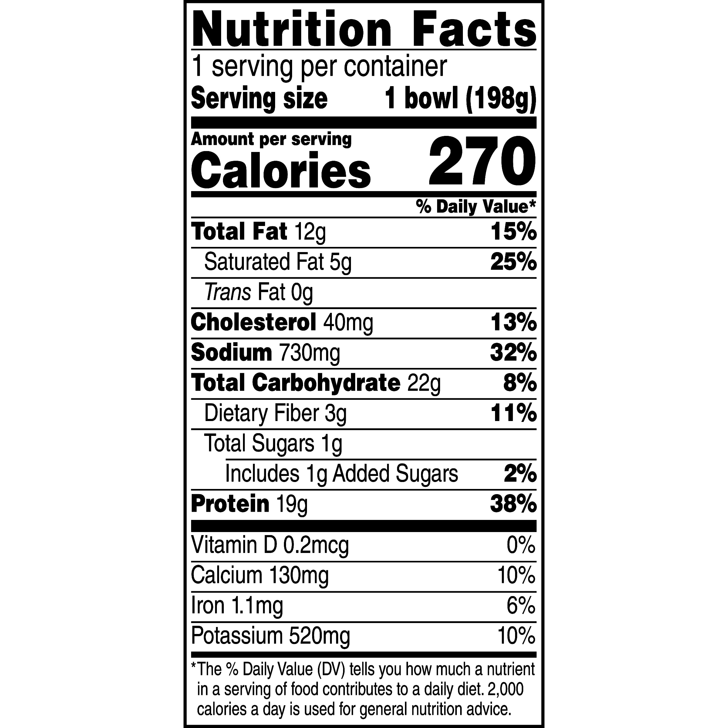 Jimmy Dean Delights Turkey Sausage Breakfast Bowl Single Serve Frozen — view 2