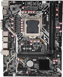Intel LGA 1200 Motherboard,ATX Computer Motherboards for Desktop PC,Support DDR4 Dual Channel PCIE 16X Gen 3.0 Slot NVME M.2 for Core 10th Generation Series for Core I3, I5, I7