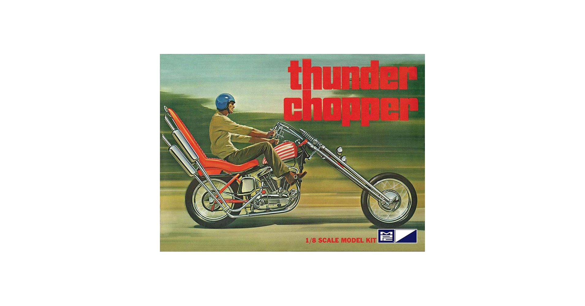 Amazon.co.jp: MPC835 1/8 サンダーチョッパー カスタムバイク [並行