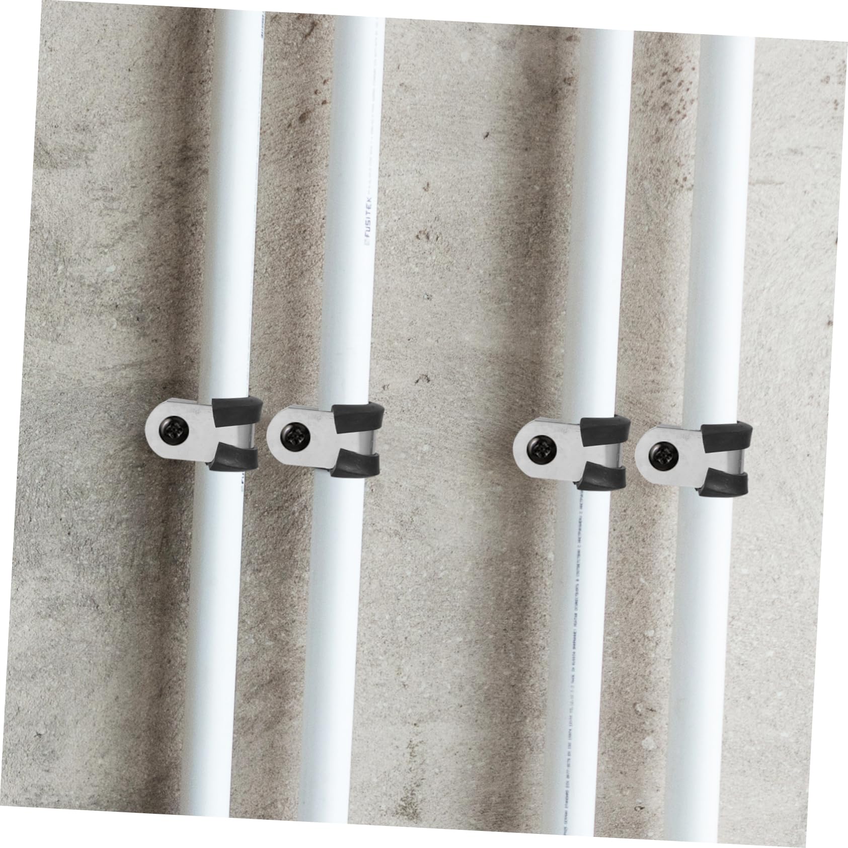 Morsetto a R in Acciaio Inox 100 Pezzi per Tubi e Cavi