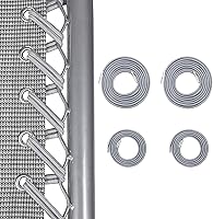 Vista 1 de Cables de repuesto profesionales para silla de gravedad cero (4 cuerdos), herramienta de reparación reclinable de gravedad cero para silla de Gris