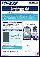 Vista 3 de Baraja de inicio del juego de cartas Digimon: Dragón del coraje