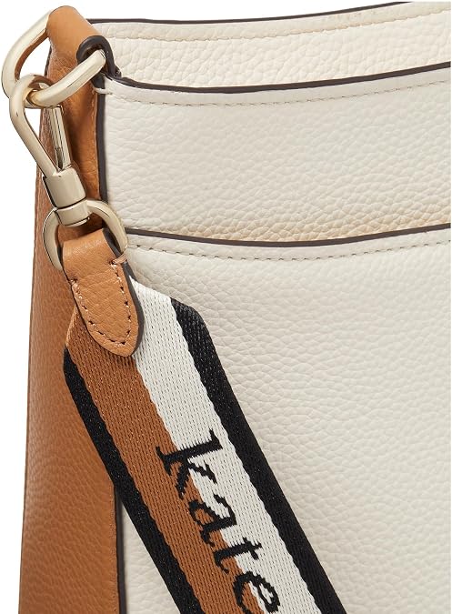 kate spade new york Hudson Colorblocked Pebbled Leather Messenger Crossbody