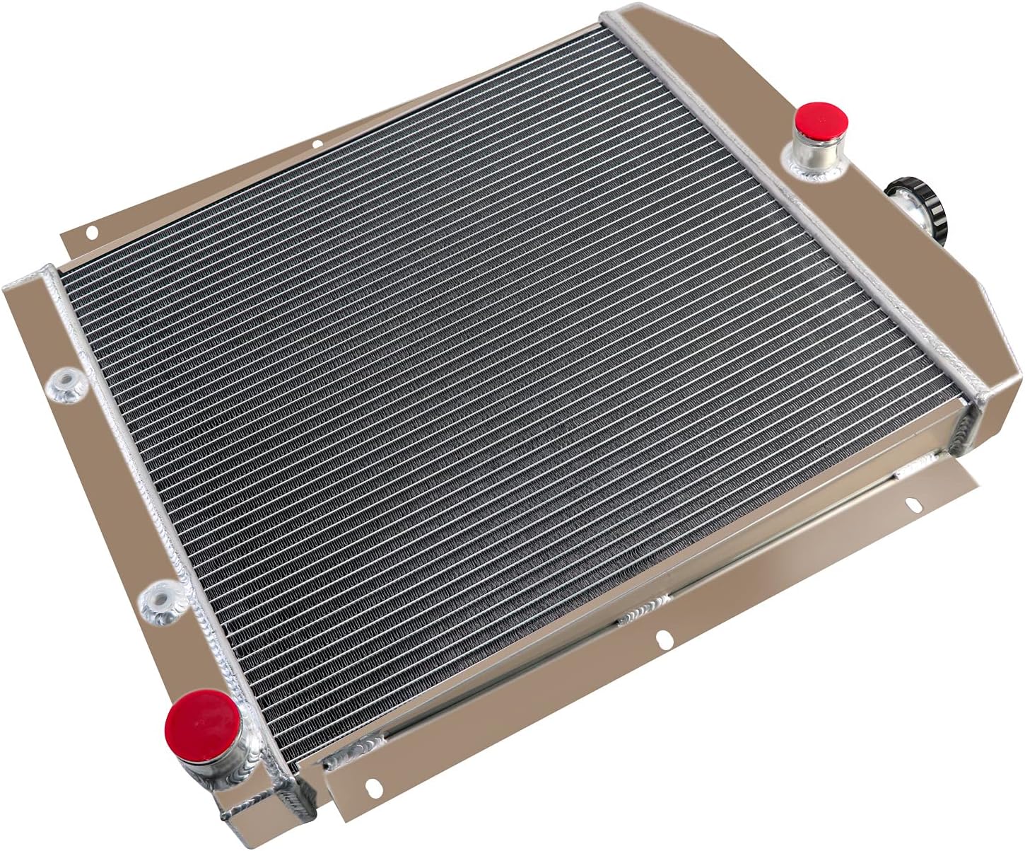 3 Row Aluminum Radiator For 1947-1954 Chevy Truck 3100 3600 3800 Pickup L6