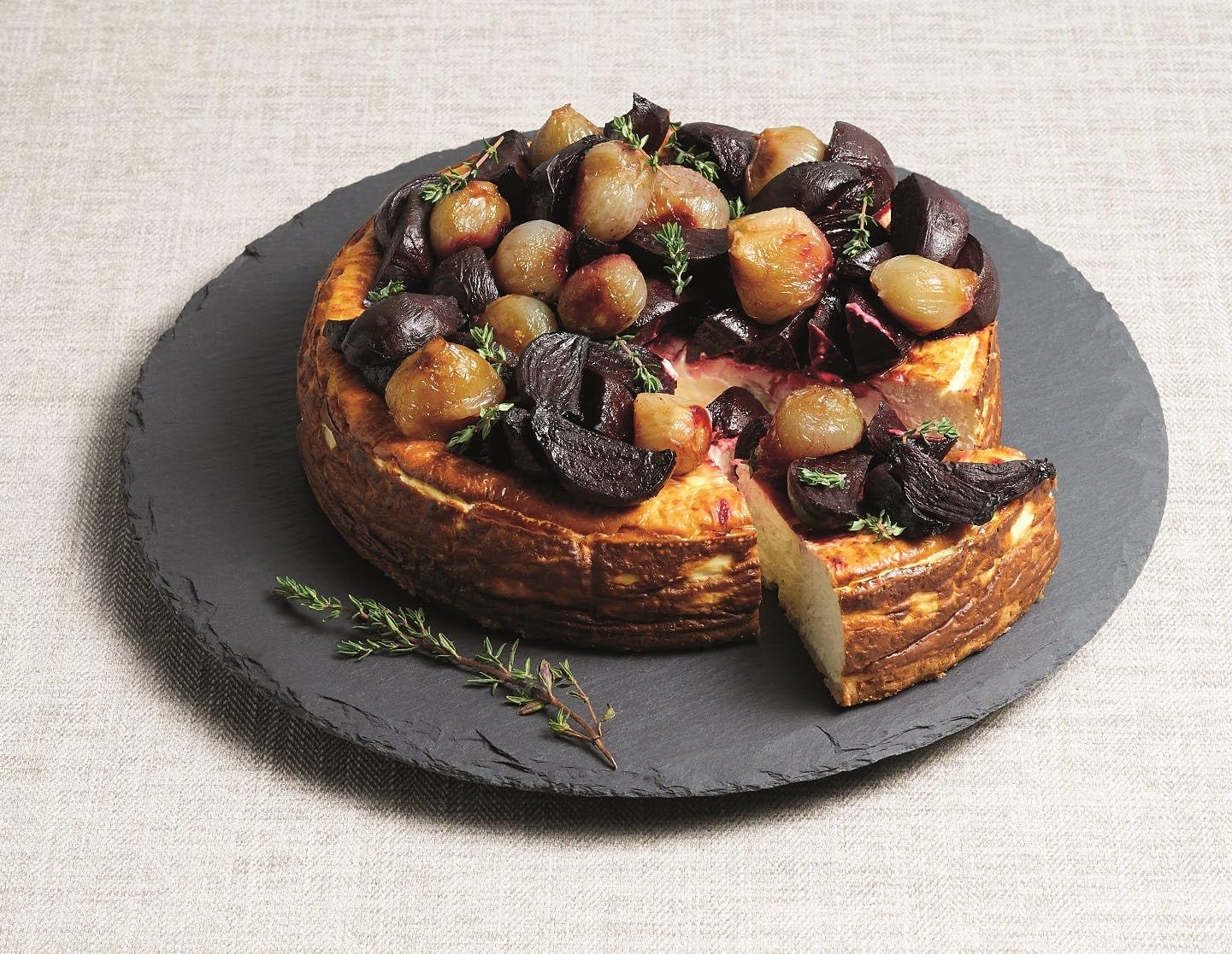 Artesa Lazy Susan mit großem Schiefer-Drehteller dreht sich um 360 Grad, kann mit Kreide auf der Schiefertafel geschrieben werden, ideal für Dinnerpartys, 1 Stück, Schwarz