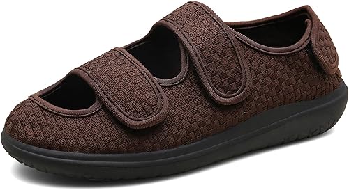 Amazon Zuseris 介護シューズ スニーカー シニア シューズ 老人靴 サンダル 甲高 幅広 外反母趾 リハビリ 腫れ足 メンズ レディース 5e シューズ バッグ