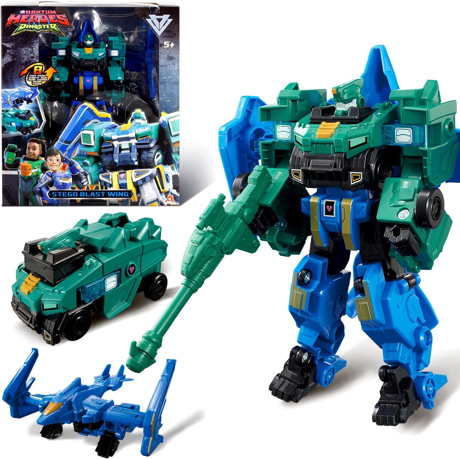 Simple Fusion Robot - Stego Blast Wing