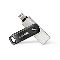 SanDisk 64GB iXpand Flash Drive Go with Lightning and USB 3.0 connectors