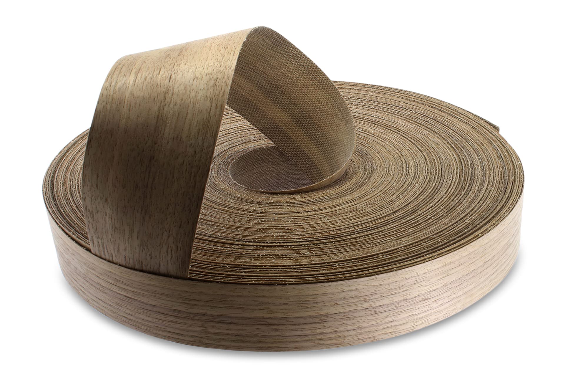DIY Hout Afwerking Kant Band 50mm WordPress® 22 Mm Echt Koto Hout Voorgelijmd Fineer Kantenband - Rol Van 7.5 M - Makkelijk Doe-het-Zelf Op Te Strijken Applicatie, Bedekt Rand Van Standaard MDF-Paneel