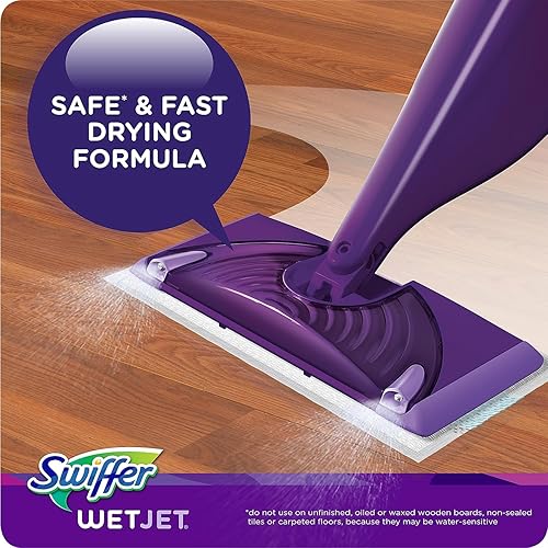Miniatura 4 de Swiffer wetjet Limpiador Multiuso recambio de solución ventana abierta fresco aroma 422 FL oz