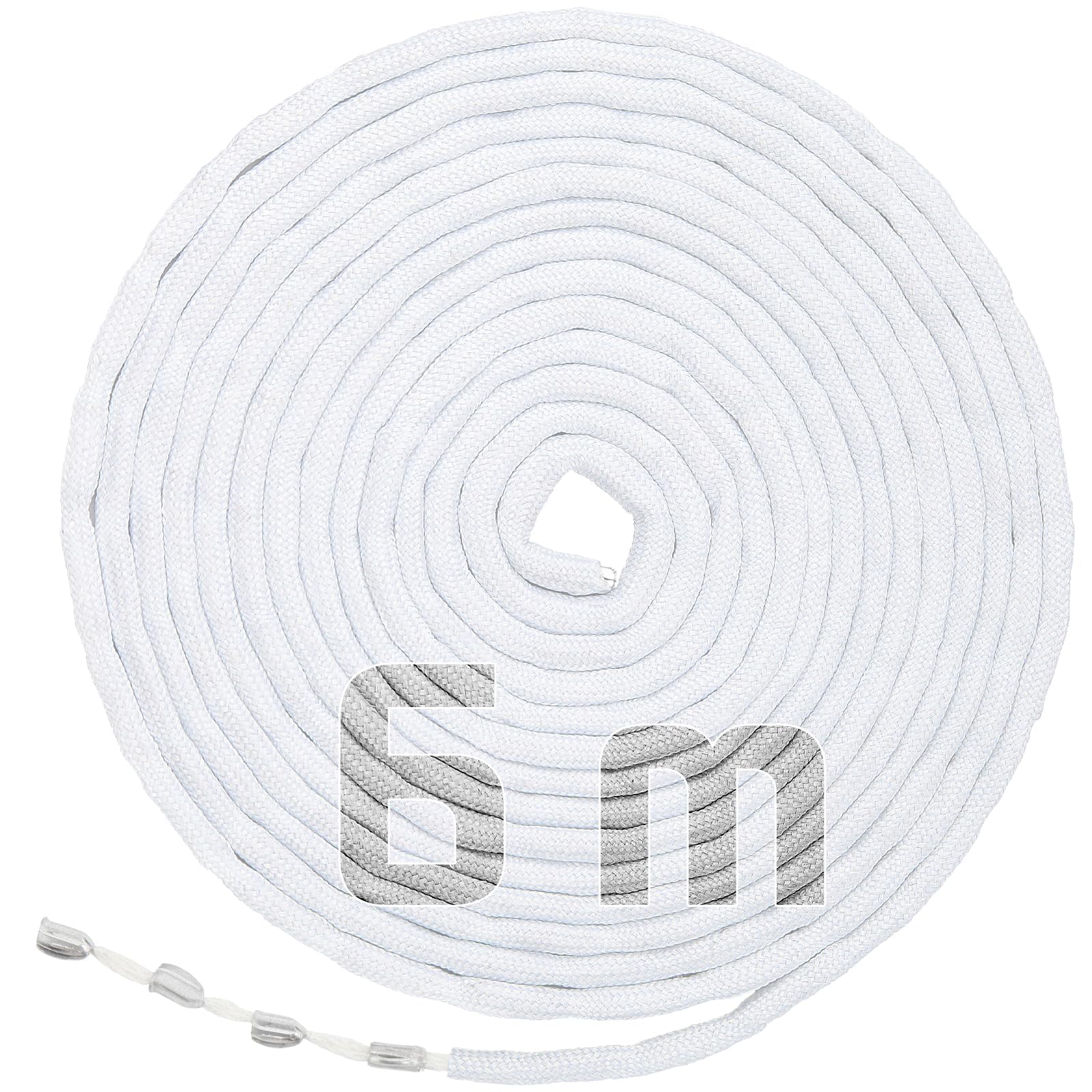 Ruban De Plomb Pour Rideaux 6m Frogetu - 50g/m - Alourdit Et Stabilise Rideaux, Nappes