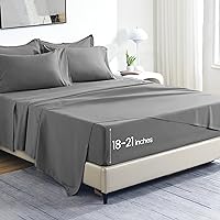 Vista 8 de SLEEP ZONE Juego de sábanas de 3 piezas para niños con bolsillos extra profundos, juego de sábanas de microfibra cepillada súper suave