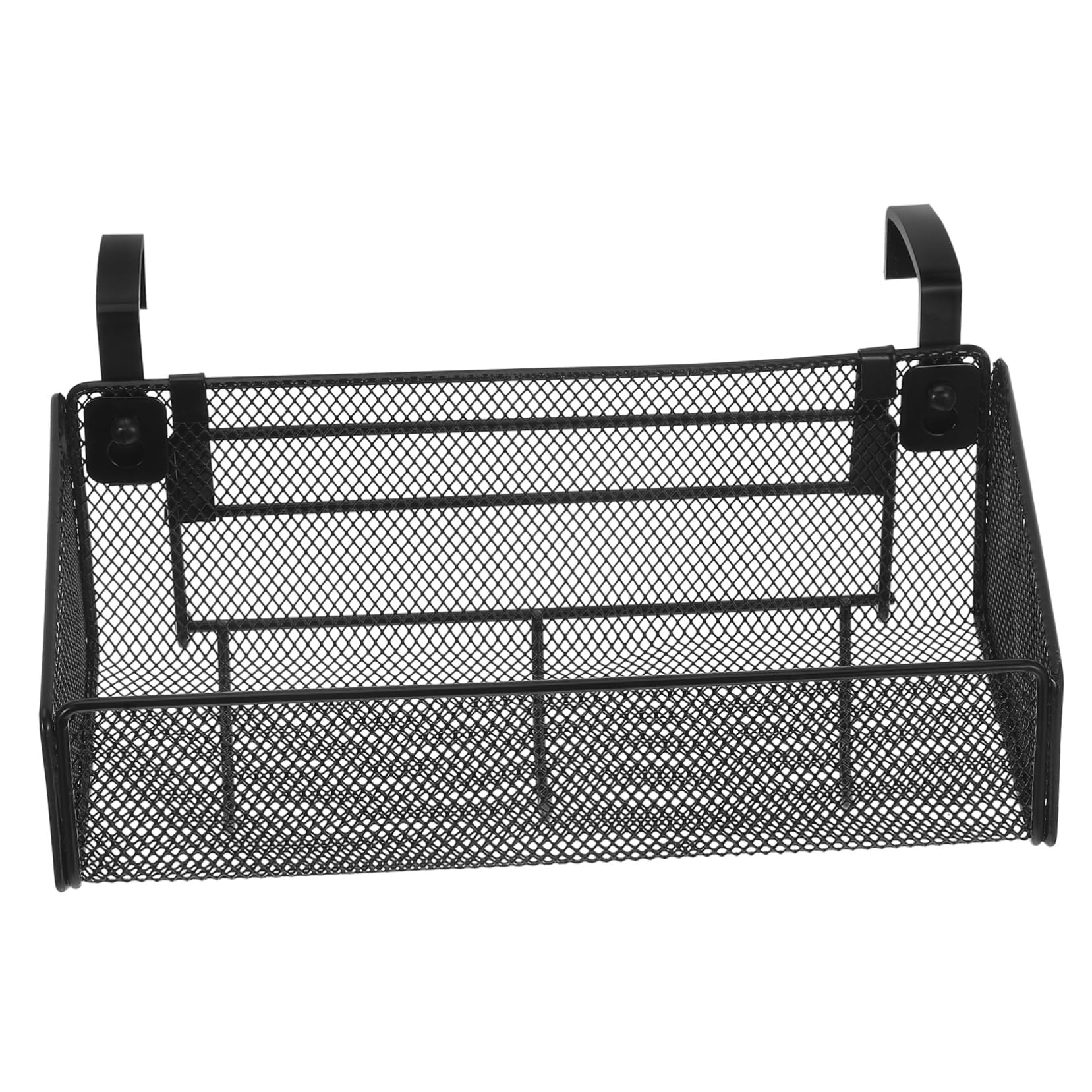 Panier de rangement suspendu avec crochets organiseur filet chambre bureau