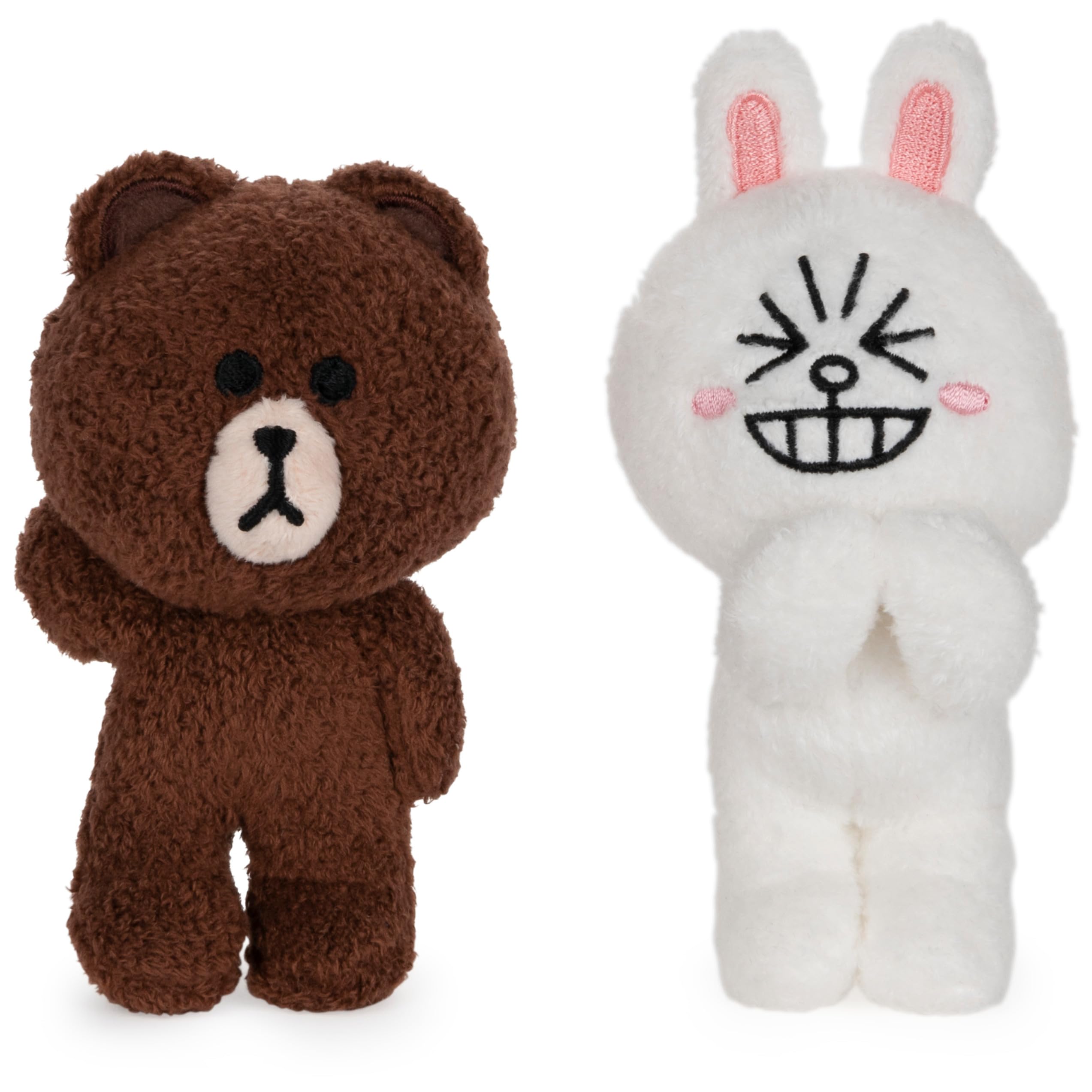 Amazon.co.jp: GUND LINE フレンズ ぬいぐるみ ブラウン コニー 2個