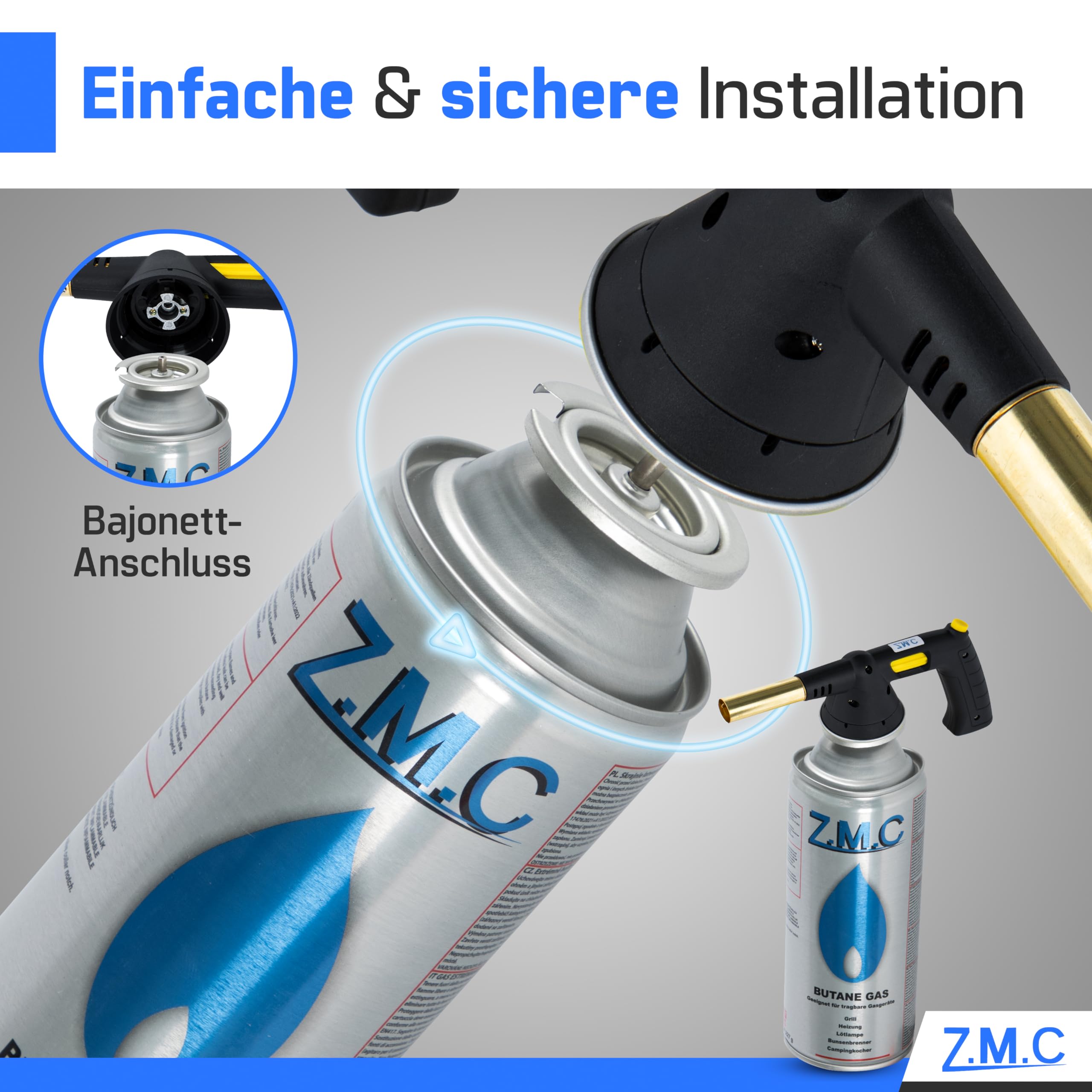 Gaskartuschen MSF- 1A für Gaskocher Campingkocher 227g Neu - Art Welt Gaskartuschen MSF- 1A für Gaskocher Campingkocher 227g Neu - Art Welt