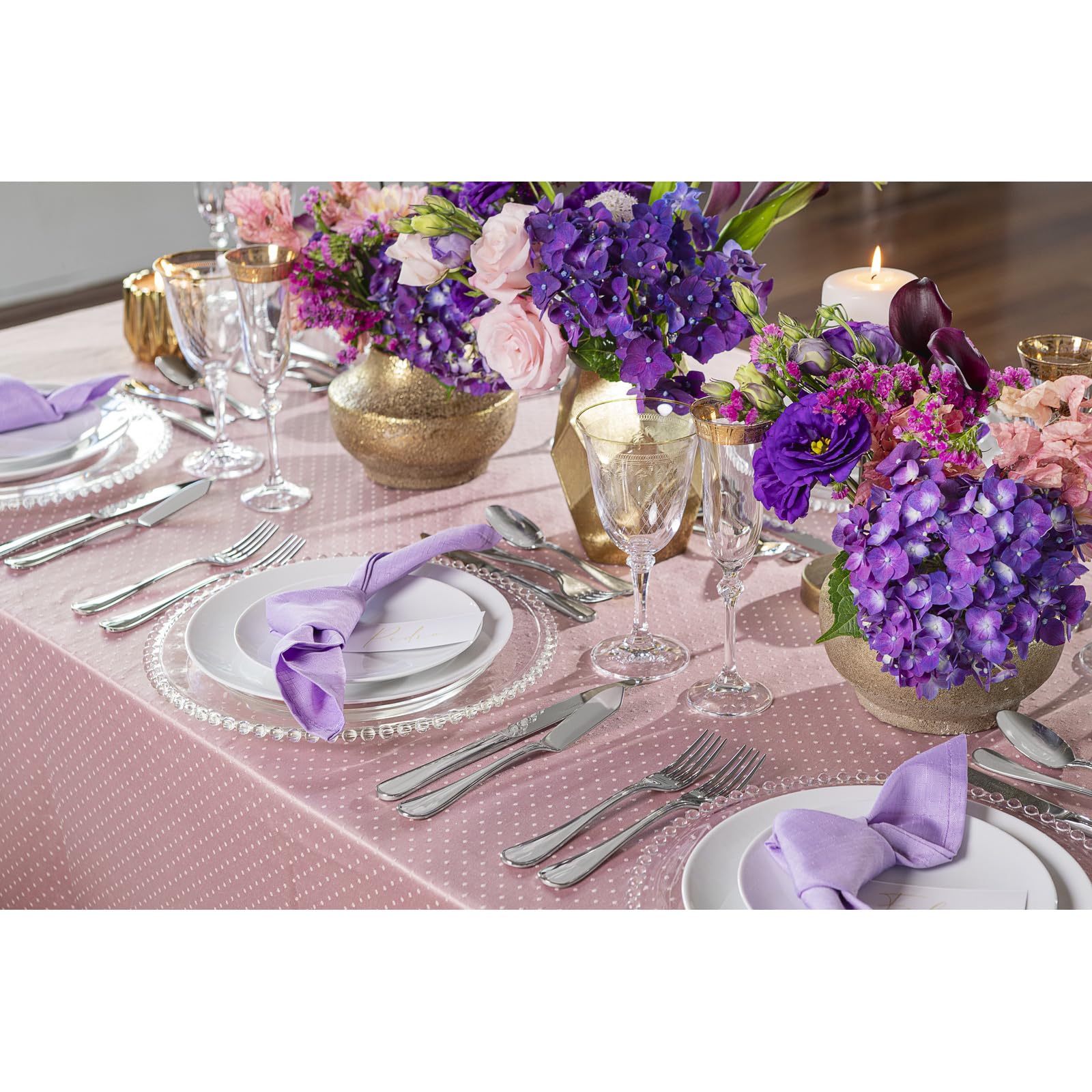 Tramontina Set Piatti Fondi Leonora in Porcellana 21 cm 6 Pezzi