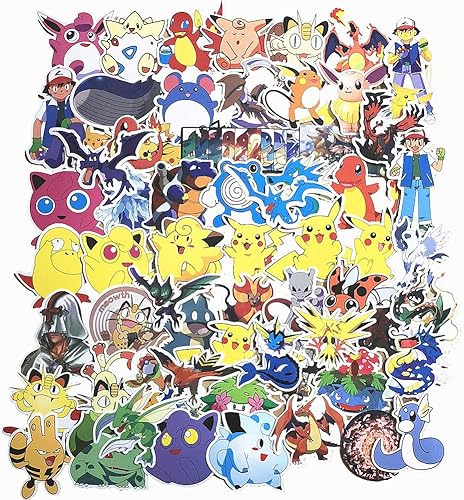 ポケットモンスター 60枚 ステッカー シール ステッカーセット 防水