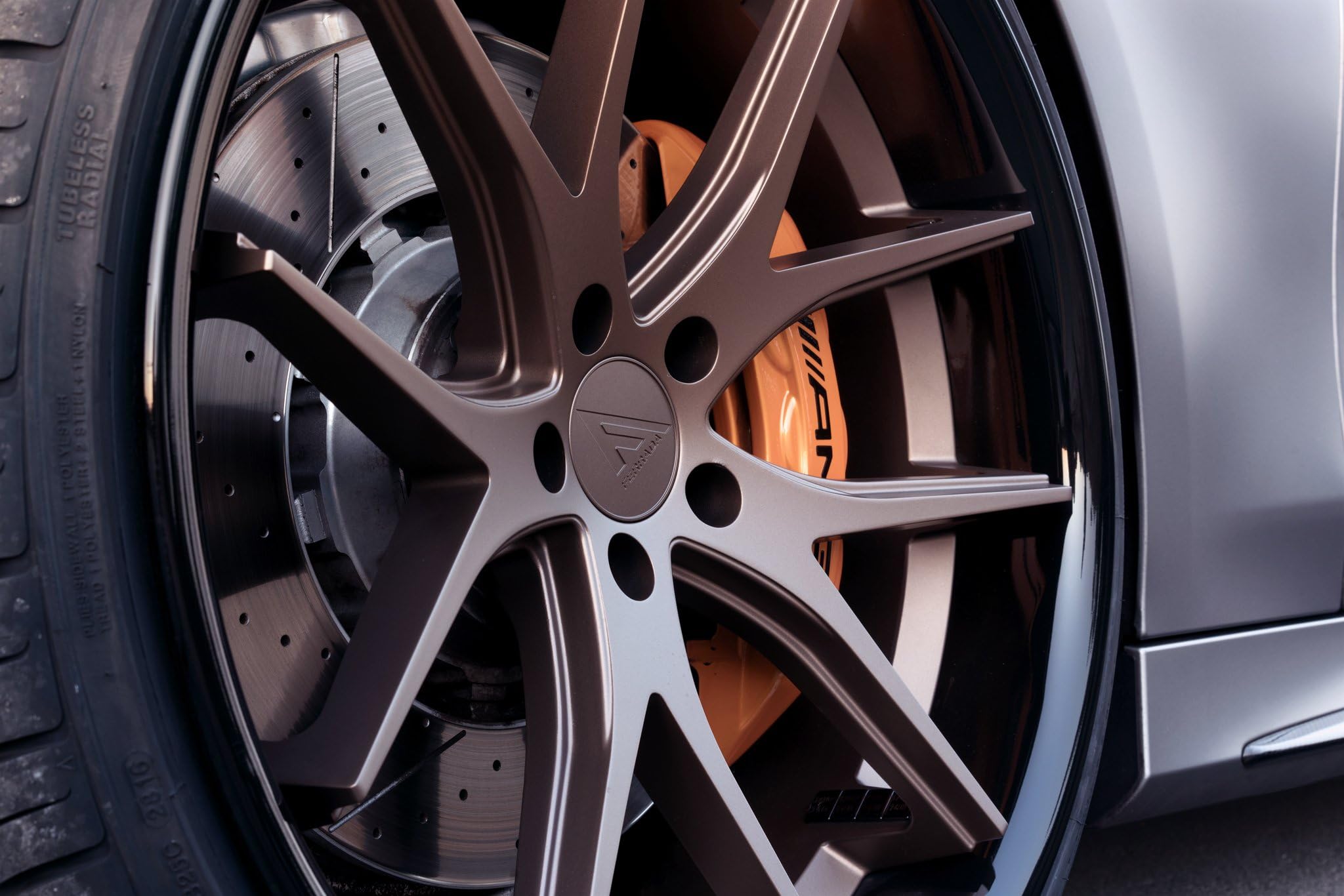 20" Inch Ferrada FR2 Matte Bronze/Gloss Black Lip Concave Wheels Rims | Set of 4 | Fits LEXUS RCF