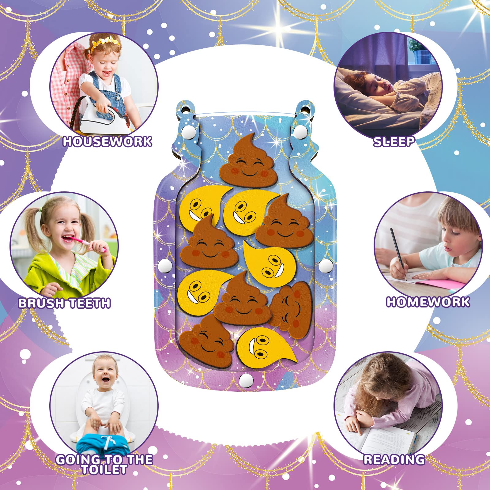 Snapklik.com : Qunclay Reward Jar For Kids Pot Training Reward Jar ...