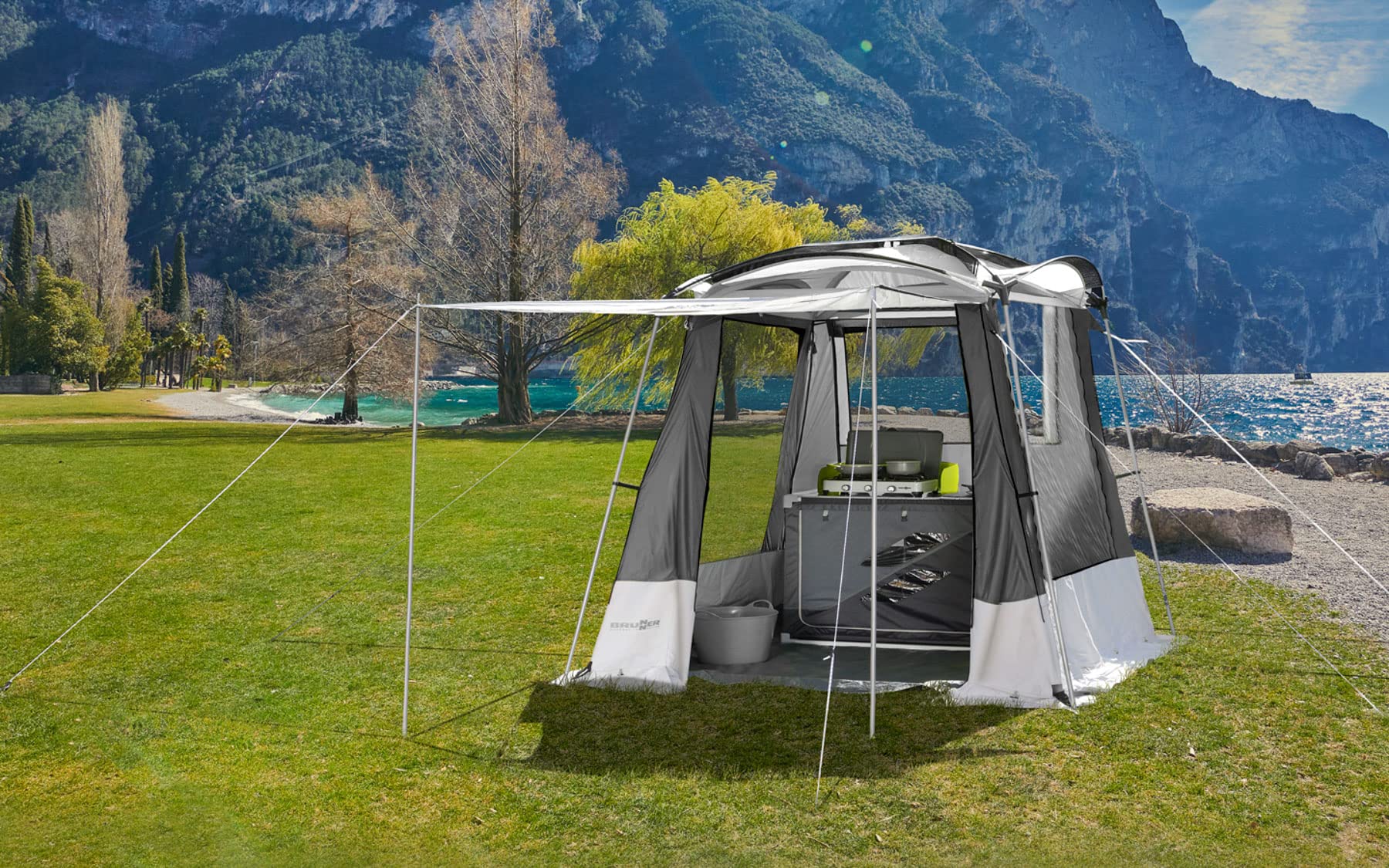 Brunner 0425994N Namiot wielofunkcyjny Camping, Dinery, 240 X 240Xh190/230 cm