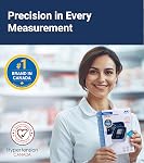 A&D Medical Bluetooth Blood Pressure Monitor for Home Use, UA-651CNBLE – Upper Arm Precise BP Machine – Wide Range Cuff (8.6–16.5” / 22-42 cm), One Click Operation, iOS & Android Compatible, AA Batteries