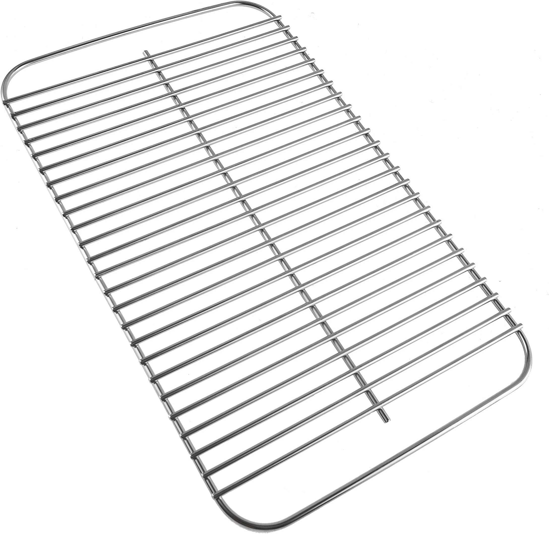 80631 Stainless Steel Grill Grate for Weber Go-Anywhere Charcoal and Gas Grill, Replaces 70211, 3634, 67195, 16" x 10"