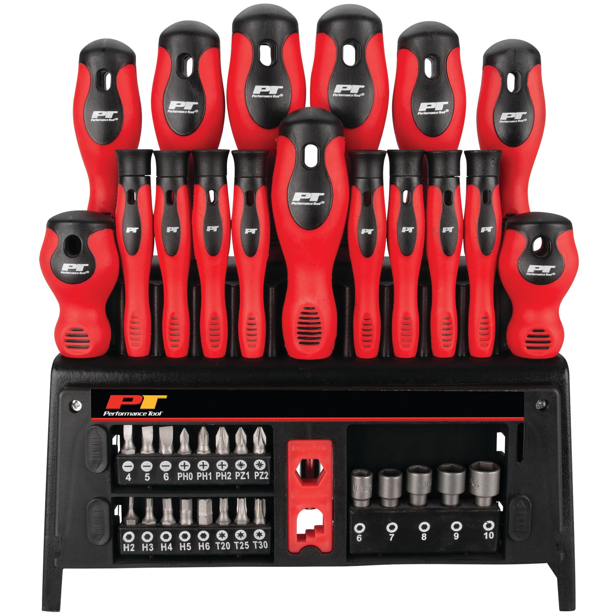 Amazon.com: Performance Tool W1727 39-Piece Screwdriver Set with