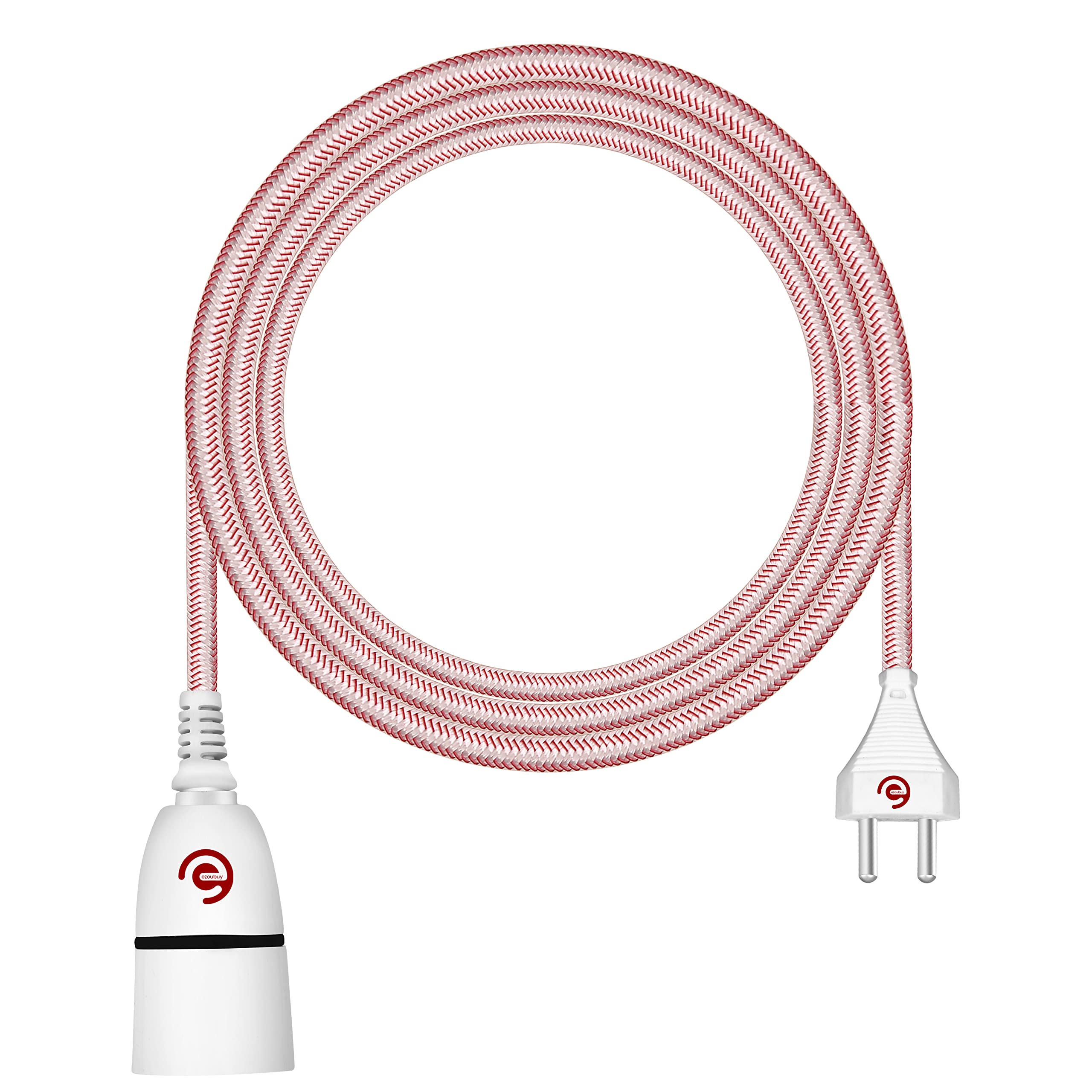 See full amazon price history chart for ezoubuy Bulb Holder with Extension Cable | Bulb Holder with Flexible Wire & 2-Pin Plug for Multipurpose | 5 Meter | Peechy Pink Colour ezoubuy Bulb Holder with Extension Cable | Bulb Holder with Flexible Wire & 2-Pin Plug for Multipurpose | 5 Meter | Peechy Pink Colour (B0B554FD89) Amazon Price History, Amazon Price Tracker