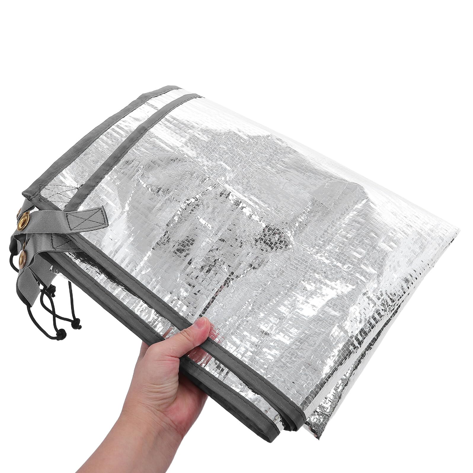 Healeved Tapete de Picnic Aislante para Camping 125X200 CM Colchoneta Gruesa de Aluminio PE Alfombra Térmica Portátil para Playa y Tienda de Campaña
