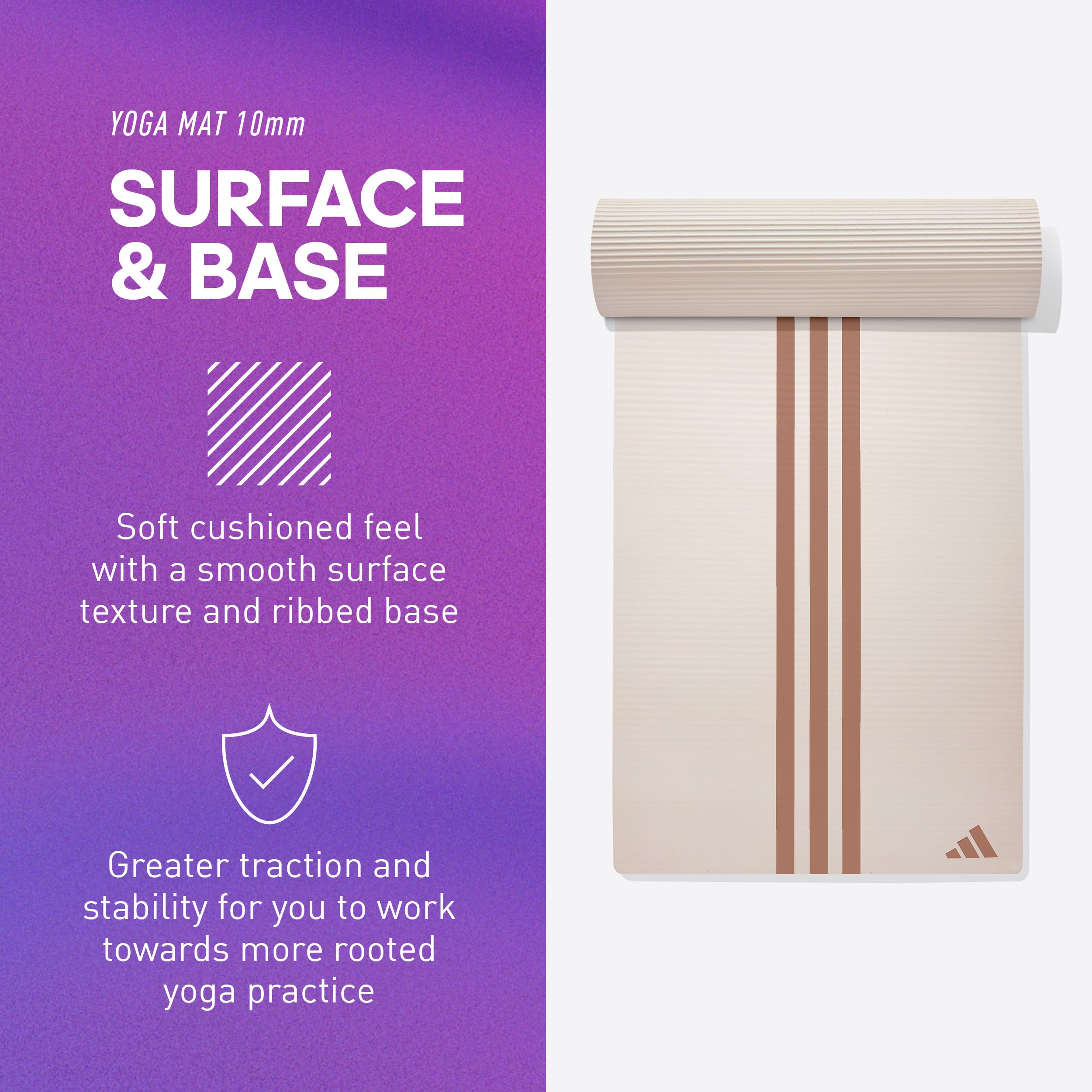 adidas Esterilla de Yoga - 10mm - Wonder Beige