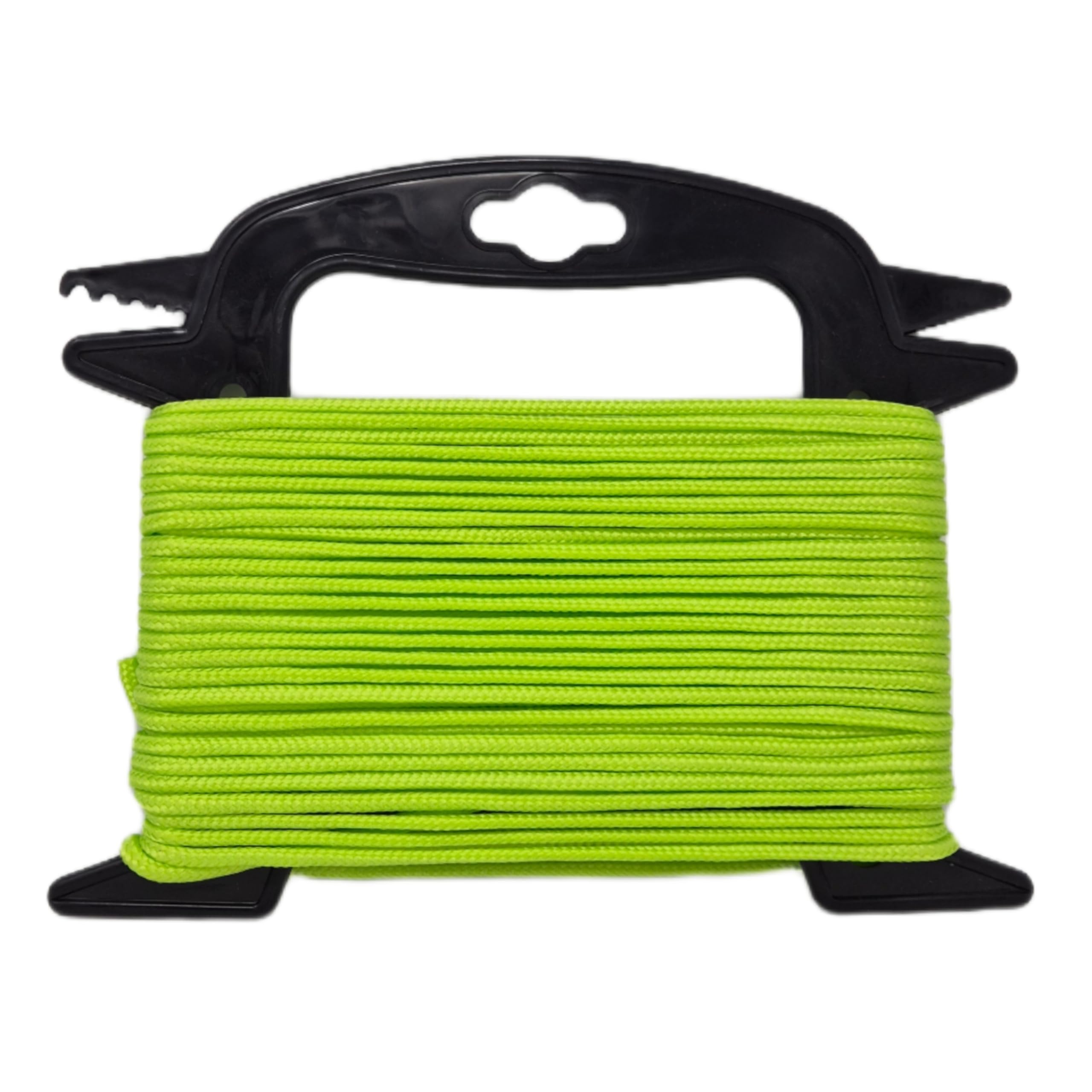 ESW LEISURE Guyline Rope For Tents Awning Camping Strong Lightweight Paracord Guy Ropes Guy Lines Fishing Outdoor Umbrella Bivvy Caravan Gazebo Tarp Windbreak Cord Line (Fluorescent Green, 15 Metres)
