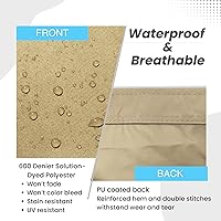 Vista 4 de SavvyCraft Cubierta impermeable de pluma de vela principal, cubierta de vela principal 600D resistente a la intemperie, longitud de pluma de 7 a 8