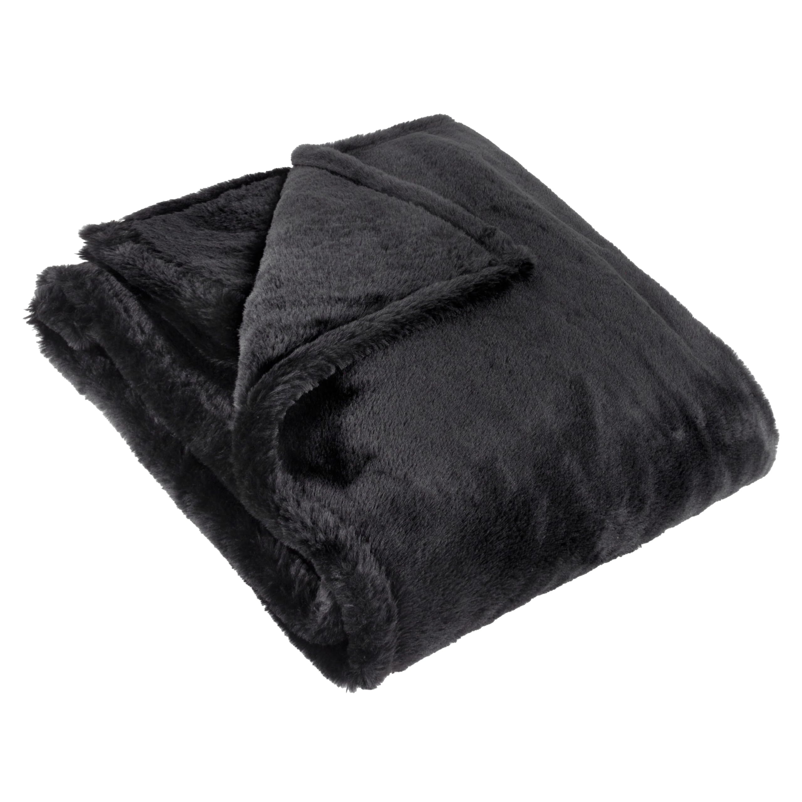 Jeté en fausse fourrure de luxe Furn Kallu plaid haut de gamme 150x200