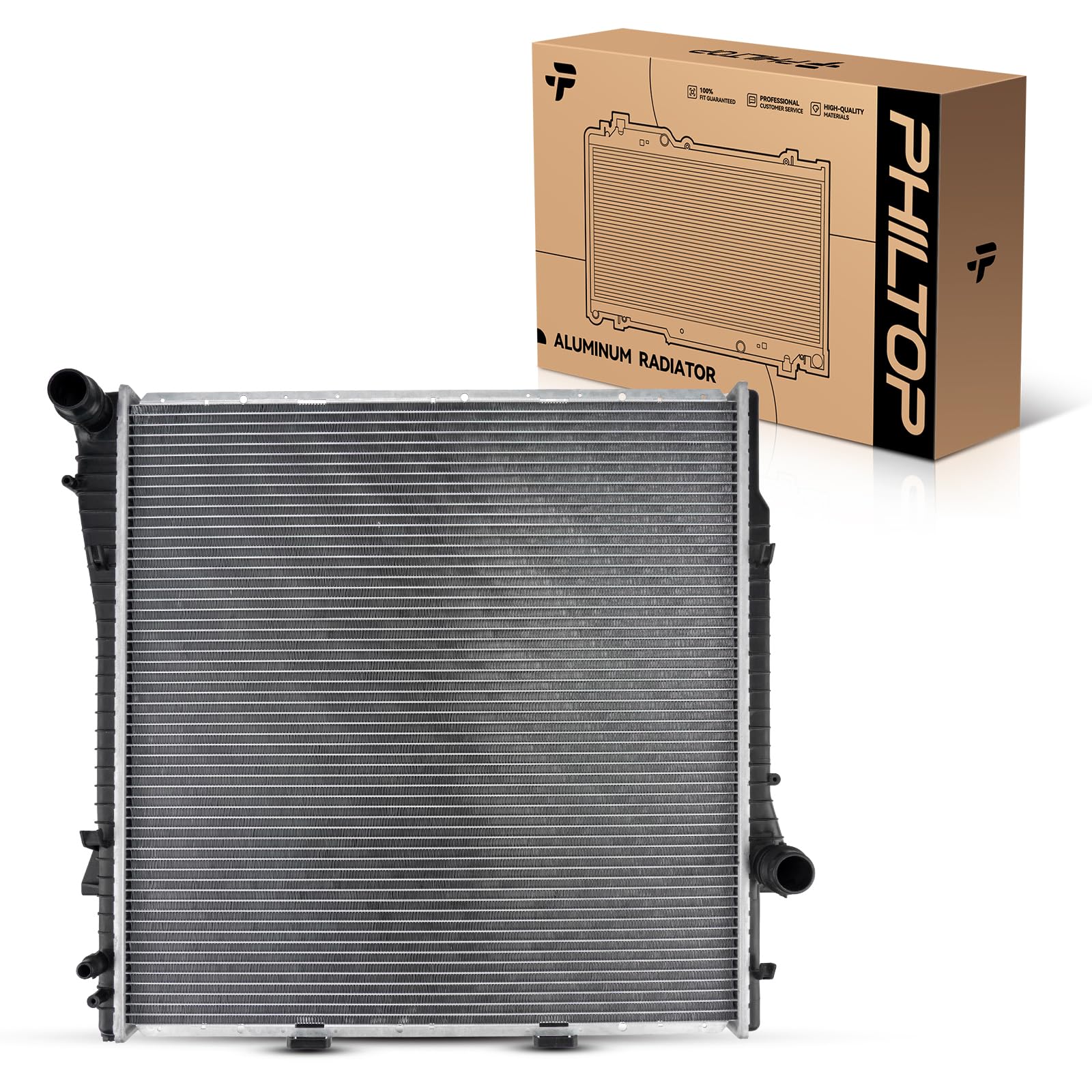 PHILTOP Automotive Replacement Engine Radiator for 2001-2006 X5 3.0L
