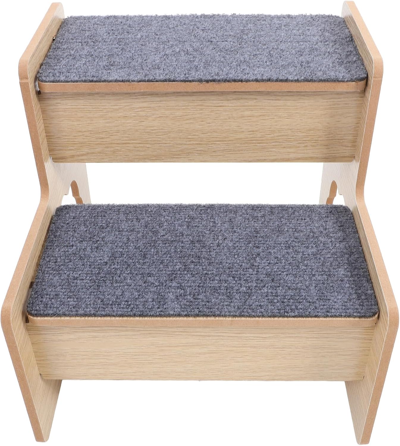 Portable Wooden Dog Ramp Stairs for Small Pets Sturdy and Secure Pet Step Ladder with Versatile Climbing Platform Lightweight and Easy to Store for Travel