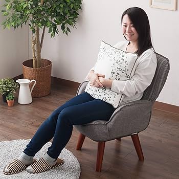 Amazon｜[ドウシシャ] 高座椅子 1人掛けソファー 座椅子 立ち