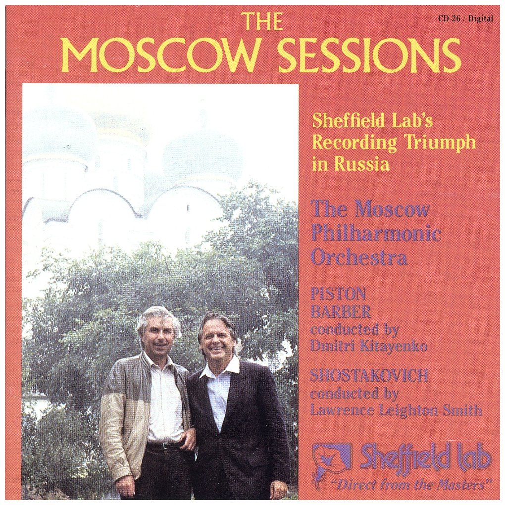 Moscow Sessions Vol 1 [Audio CD] Moscow Philarmonic Orchestra