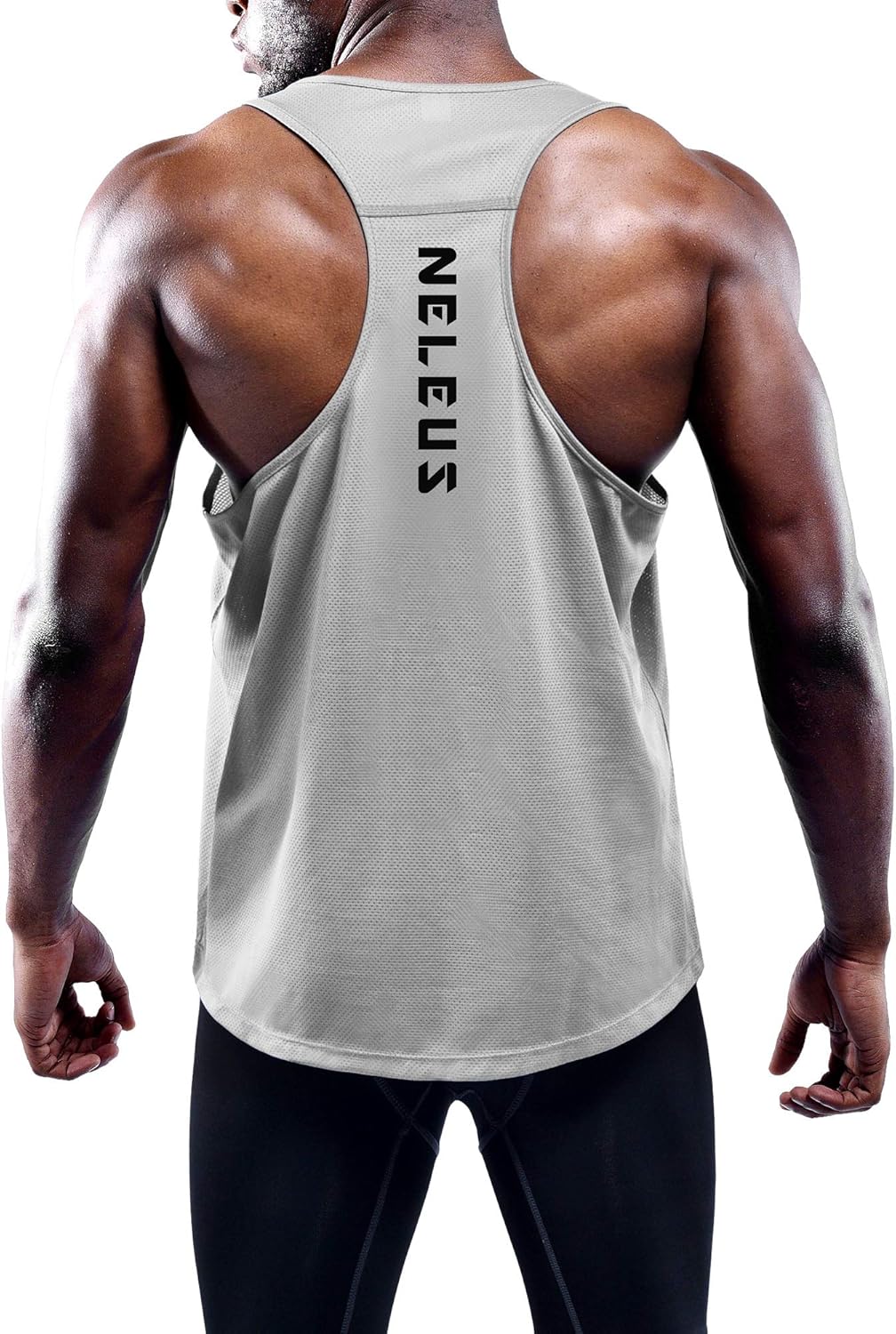 NELEUS Men's Workout Running Tank Top Sleeveless Gym Athletic Shirts - Image 6